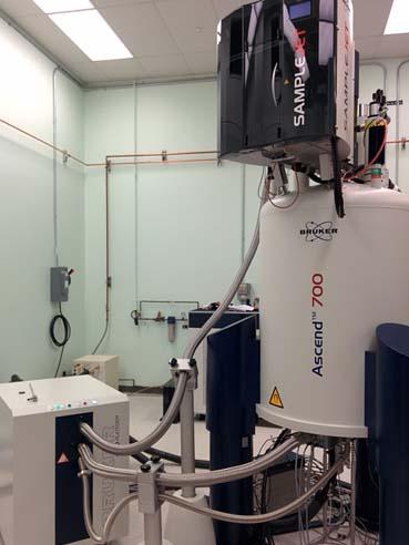 Bruker Avance III HD Ascend 700 MHz in the lab
