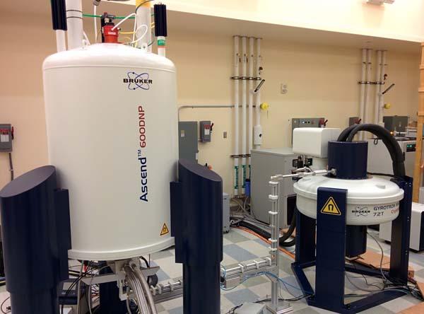 Bruker Avance III HD Ascend Wide-Bore 600 MHz with DNP in the lab