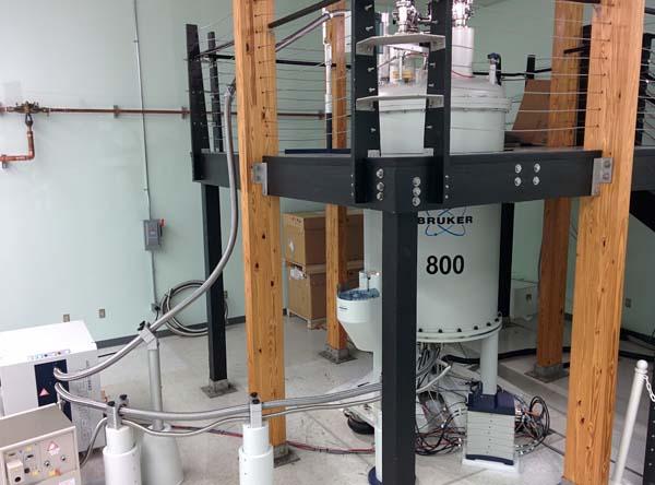 Bruker Avance III HD 800 MHz in the lab