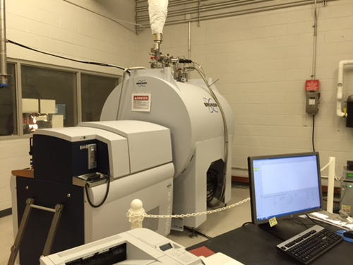 Bruker 15 Tesla FT-ICR mass spectrometer in use in the msp lab at ohio state